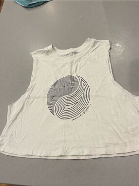 Spiritual Gangster Cream Short Sleeve Logo Tee